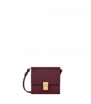 ポレーヌ Numéro Sept Crossbody 財布 ボルドー | OBUA-10964