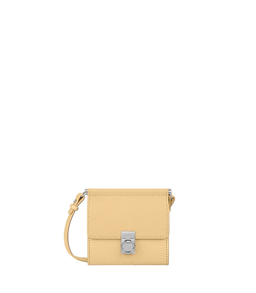 ポレーヌ Numéro Sept Crossbody 財布 黄色 | PEOQ-14965